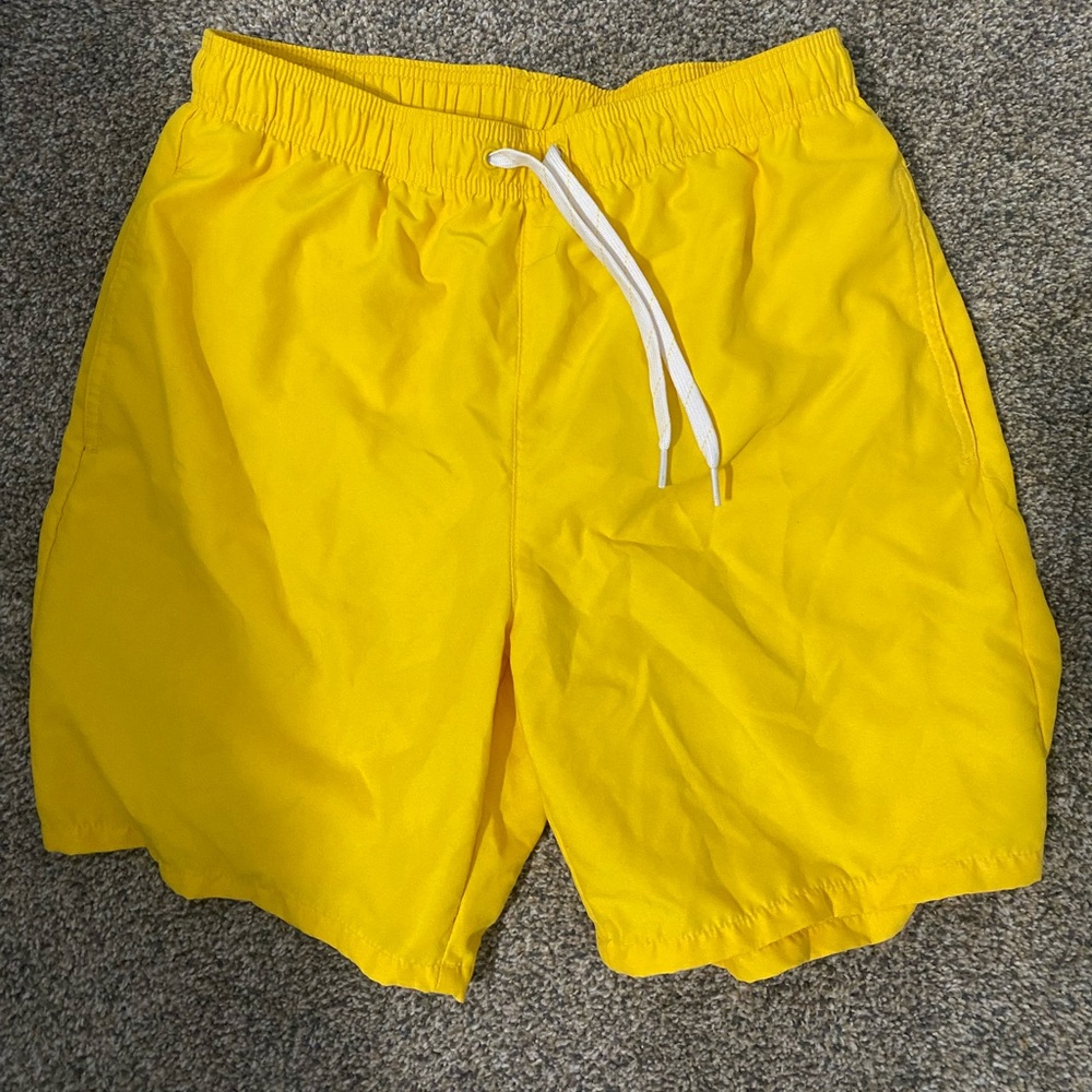 Old Navy Yellow Swim Trunks Small